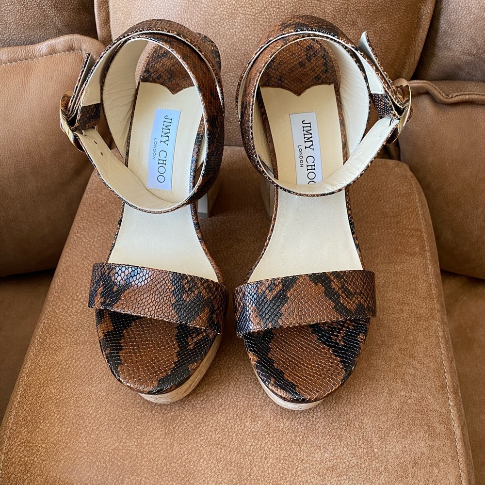 Jimmy Choo - Aimee 125 Platform Sandal